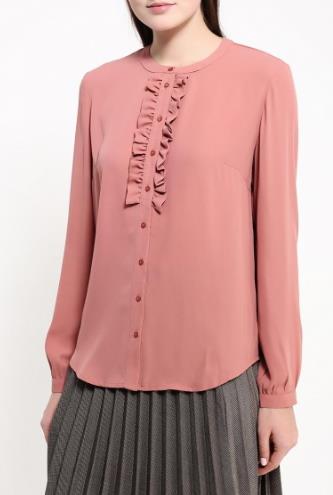 блуза пыльно розового цвета