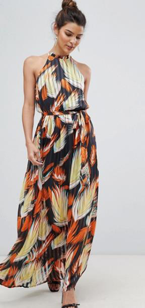 2018-06-21 19-01-19 Y.A.S Платье макси халтер с тропическим принтом Y.A.S - Google Chrome