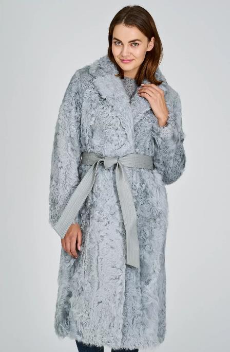 2018-12-06 06-13-01 Шуба из овчины калган Virtuale Fur Collection 212037000 купить в Москве, цены в интернет-магазине Снежн