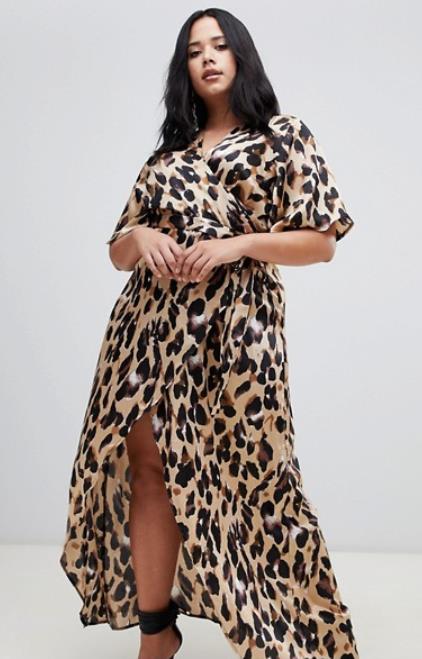 2018-12-06 12-08-31 John Zack Plus Платье макси с леопардовым принтом и запахом John Zack Plus - Google Chrome