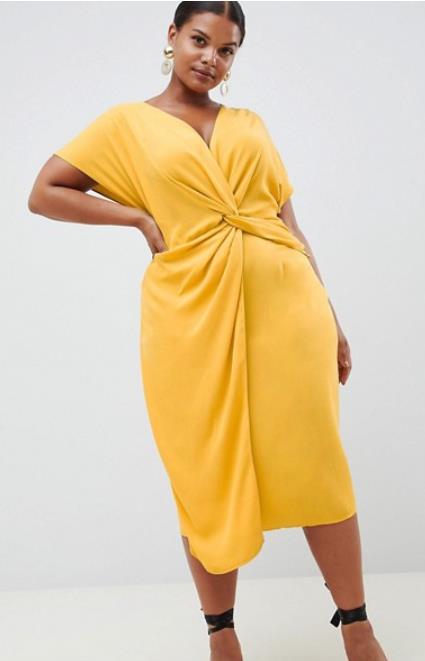 2018-12-06 12-18-16 ASOS Curve Платье миди с рукавами-кимоно ASOS DESIGN Curve - Google Chrome
